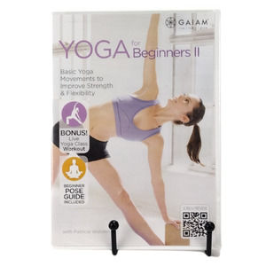 SEALED Gaiam Yoga for Beginners 2 with Patricia Walden DVD 2002